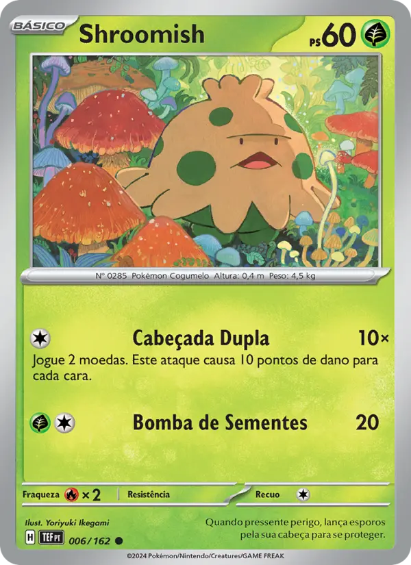 Shroomish — Forças Temporais 006