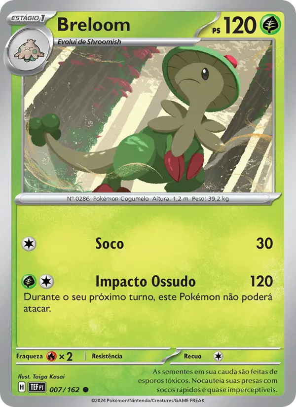 Breloom — Forças Temporais 007