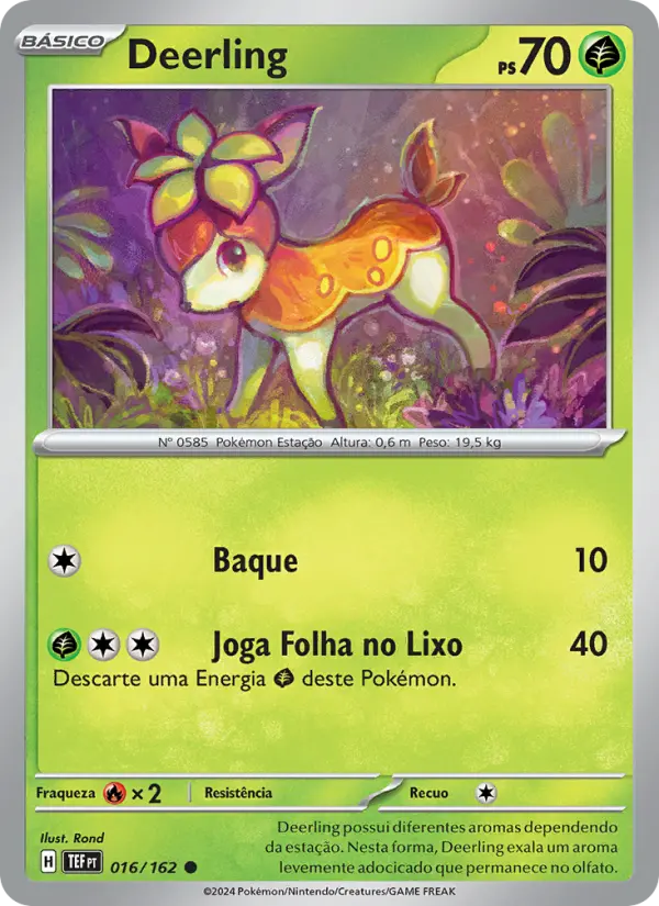 Deerling — Forças Temporais 016