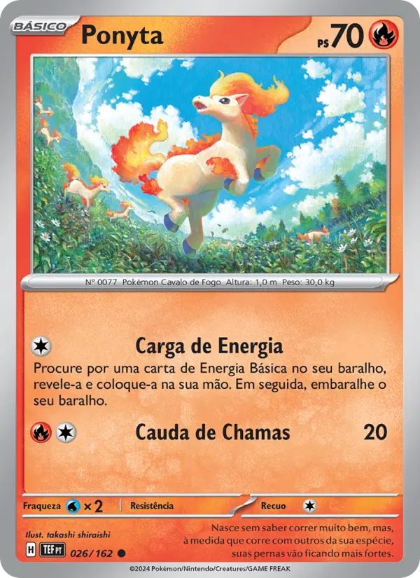 Ponyta — Forças Temporais 026