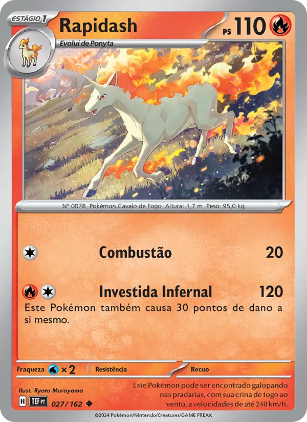 Rapidash — Forças Temporais 027