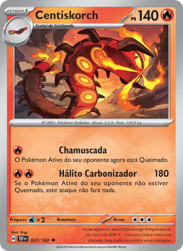 Centiskorch — Forças Temporais 037