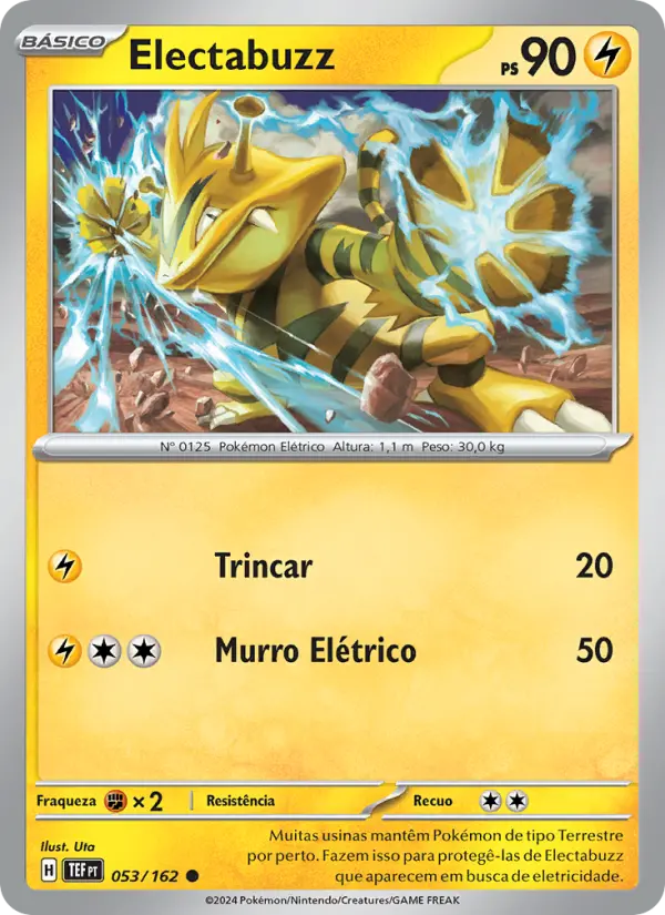 Electabuzz — Forças Temporais 053