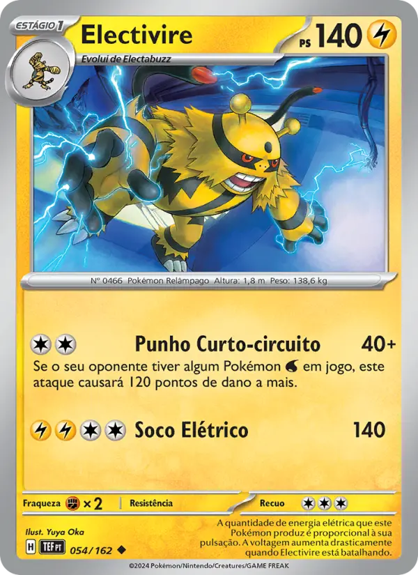 Electivire — Forças Temporais 054