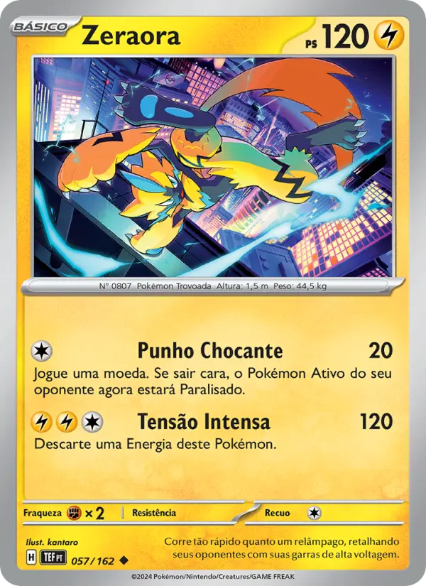 Zeraora — Forças Temporais 057