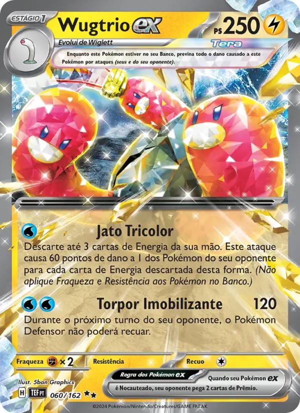 Wugtrio ex — Forças Temporais 060