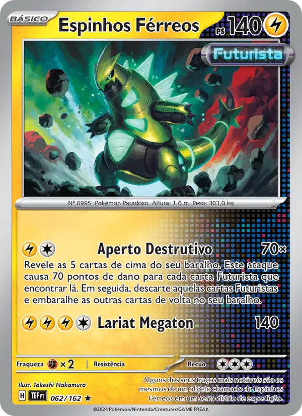 Espinhos Férreos — Forças Temporais 062