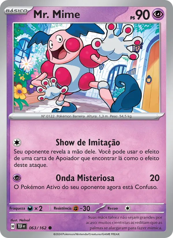 Mr. Mime — Forças Temporais 063