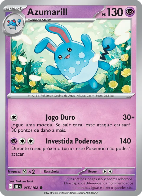 Azumarill — Forças Temporais 065