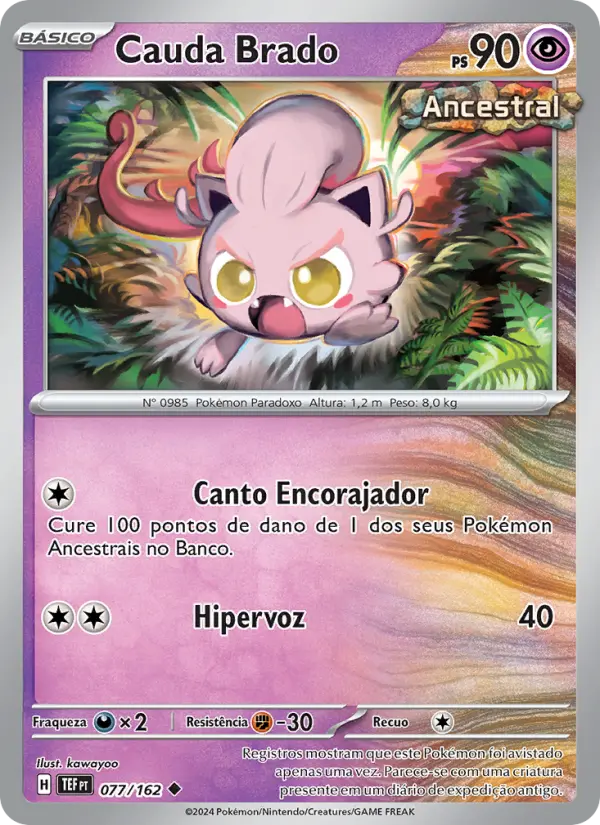 Cauda Brado — Forças Temporais 077
