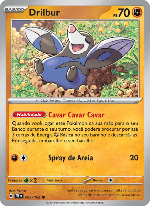 Drilbur — Forças Temporais 085
