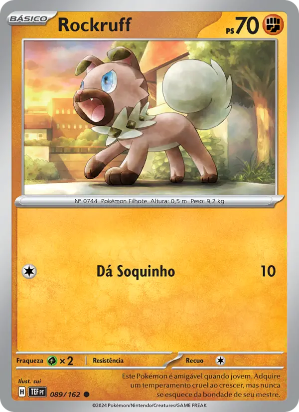 Rockruff — Forças Temporais 089