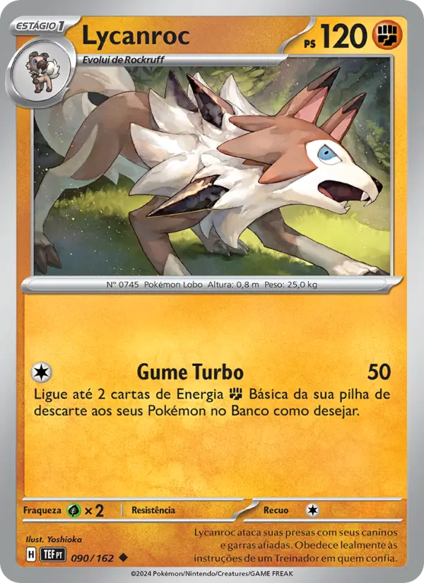 Lycanroc — Forças Temporais 090