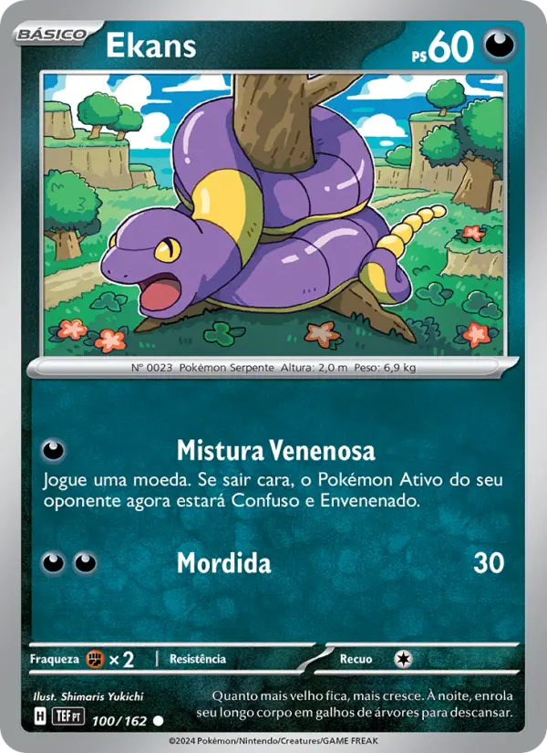 Ekans — Forças Temporais 100