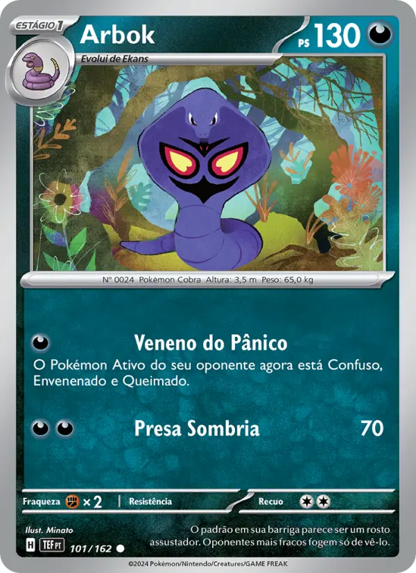 Arbok — Forças Temporais 101