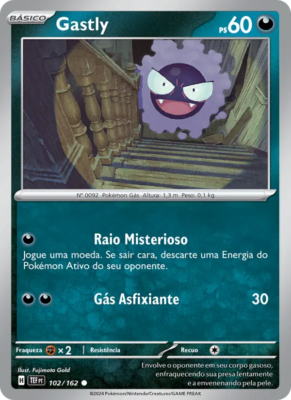 Gastly — Forças Temporais 102