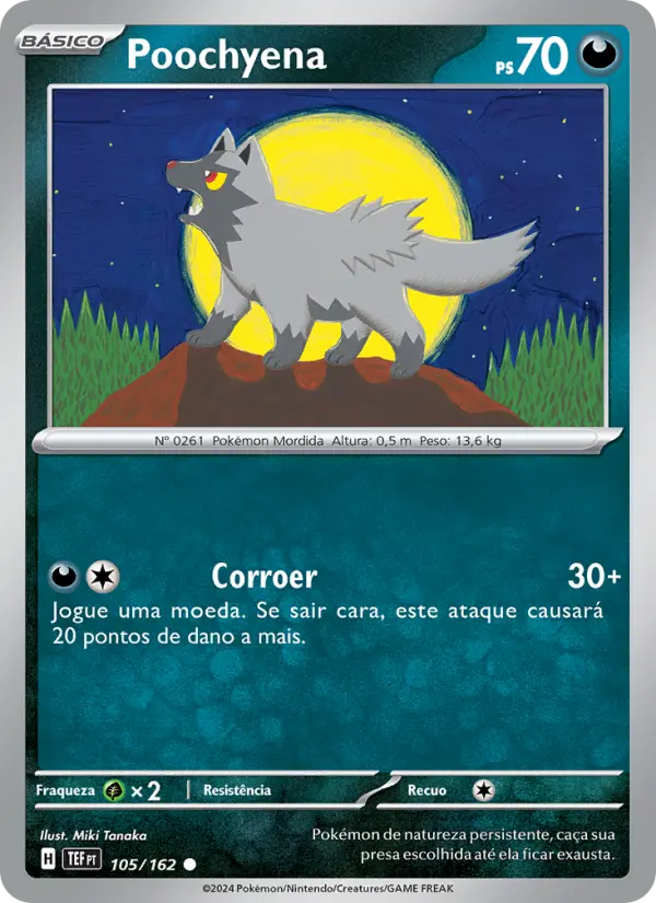 Poochyena — Forças Temporais 105
