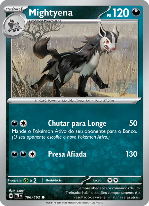 Mightyena — Forças Temporais 106