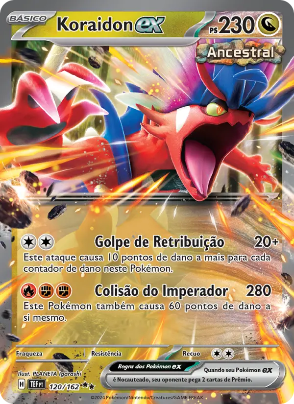 Koraidon ex — Forças Temporais 120