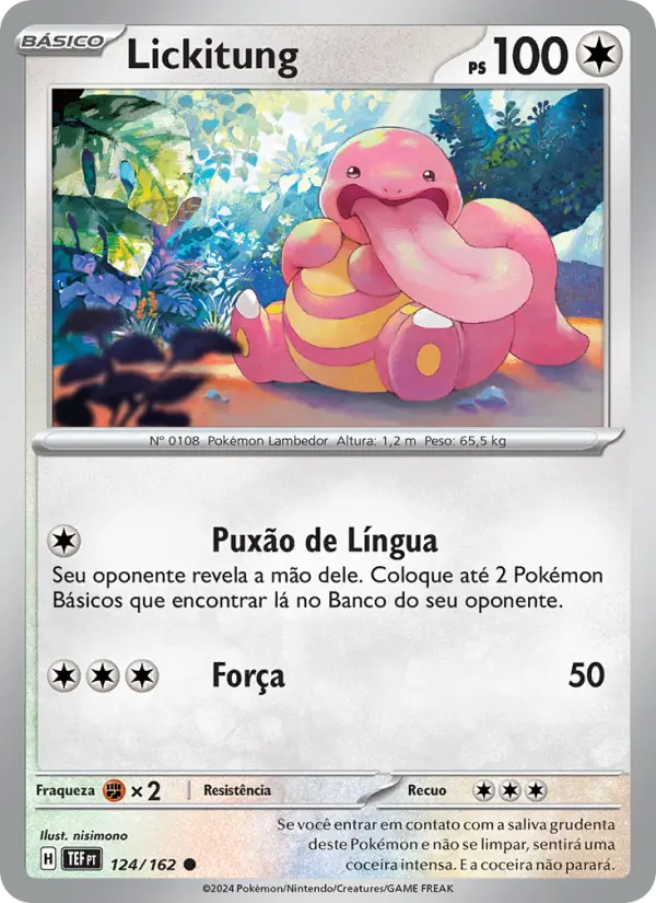 Lickitung — Forças Temporais 124