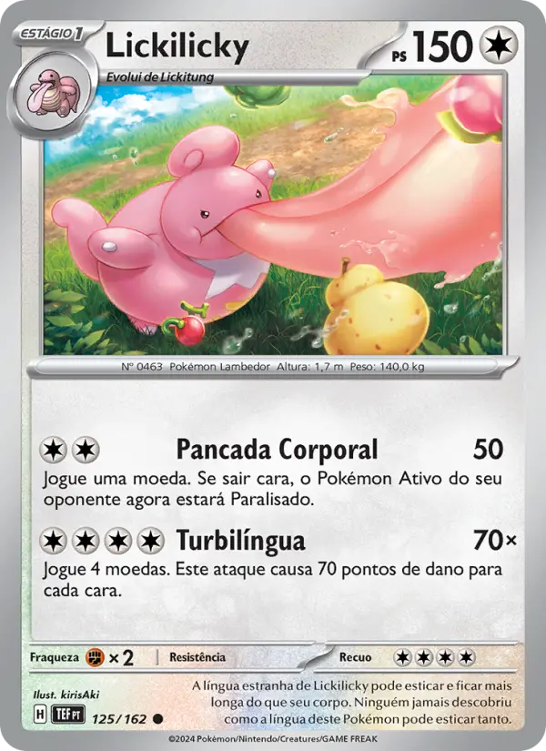 Lickilicky — Forças Temporais 125