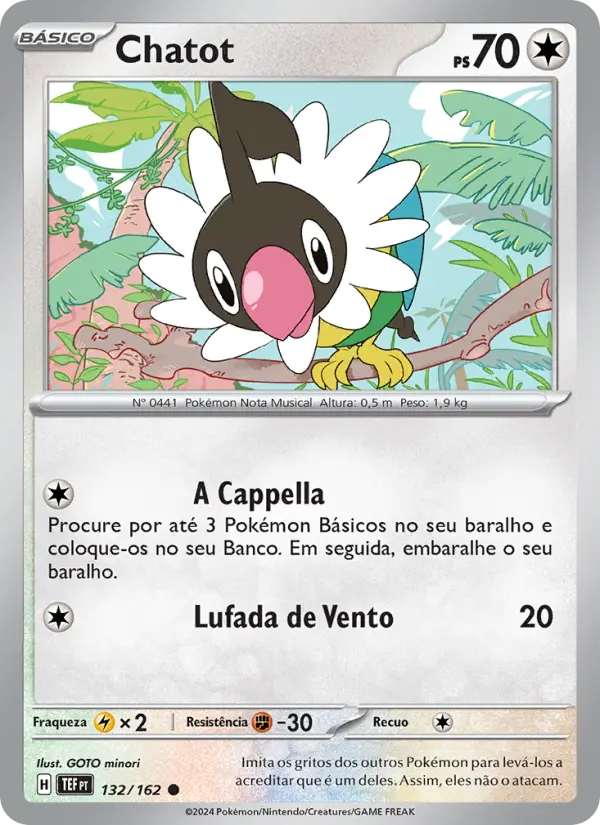 Chatot — Forças Temporais 132