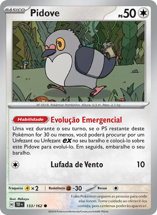 Pidove — Forças Temporais 133