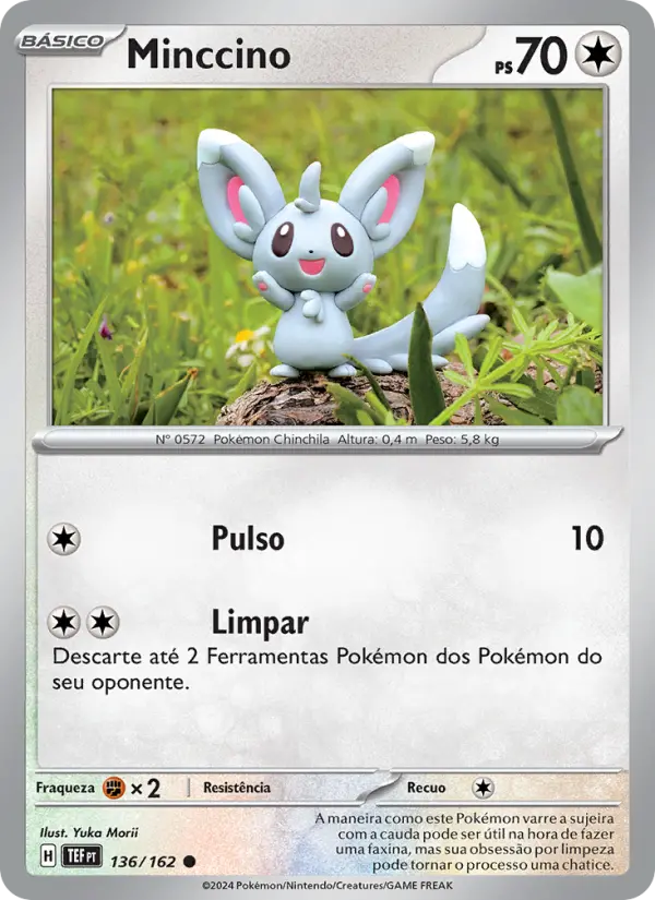 Minccino — Forças Temporais 136