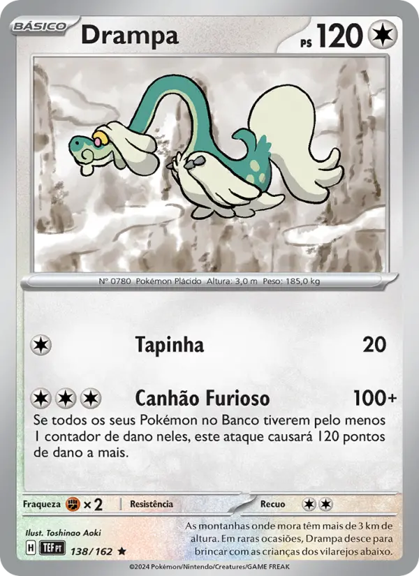 Drampa — Forças Temporais 138