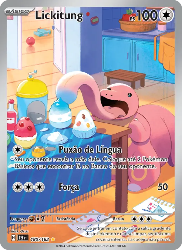 Lickitung — Forças Temporais 180
