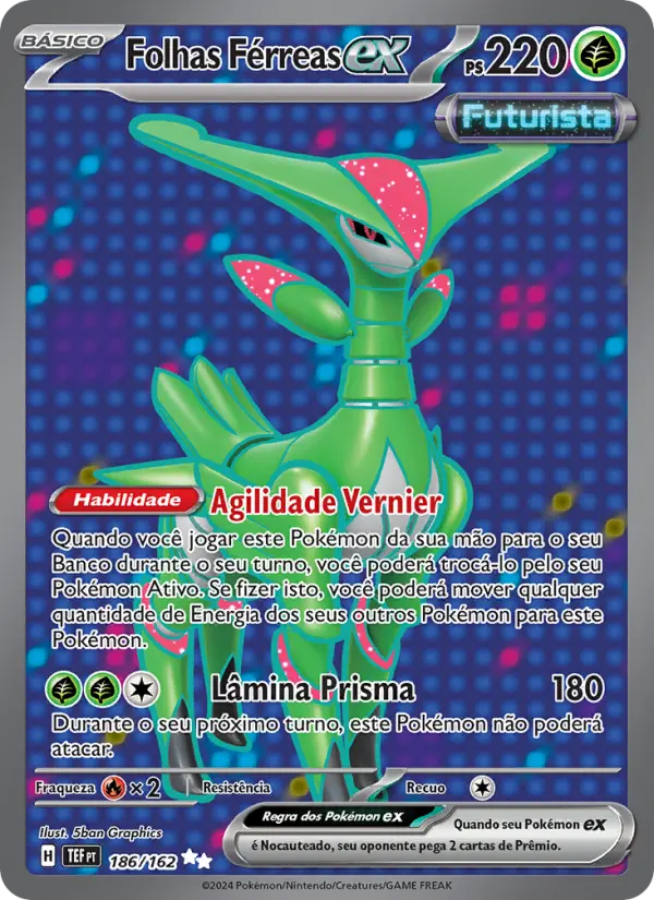 Folhas Férreas ex — Forças Temporais 186