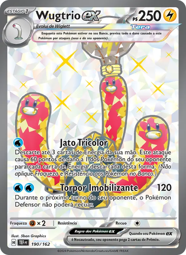 Wugtrio ex — Forças Temporais 190