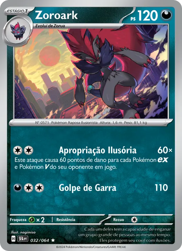 Zoroark — Fábulas Nebulosas 032