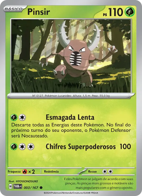 Pinsir — Máscaras do Crepúsculo 003