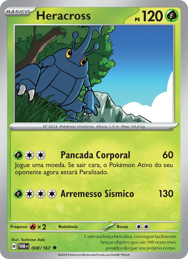 Heracross — Máscaras do Crepúsculo 008