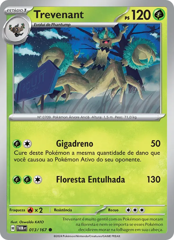 Trevenant — Máscaras do Crepúsculo 013