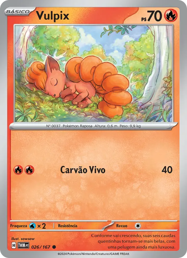 Vulpix — Máscaras do Crepúsculo 026