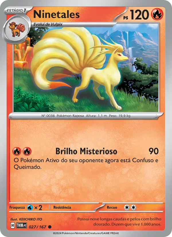 Ninetales — Máscaras do Crepúsculo 027