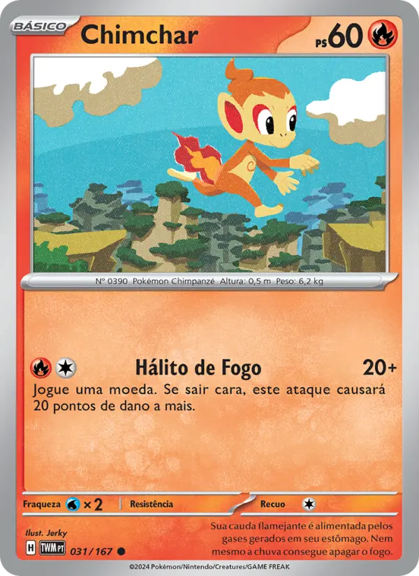 Chimchar — Máscaras do Crepúsculo 031