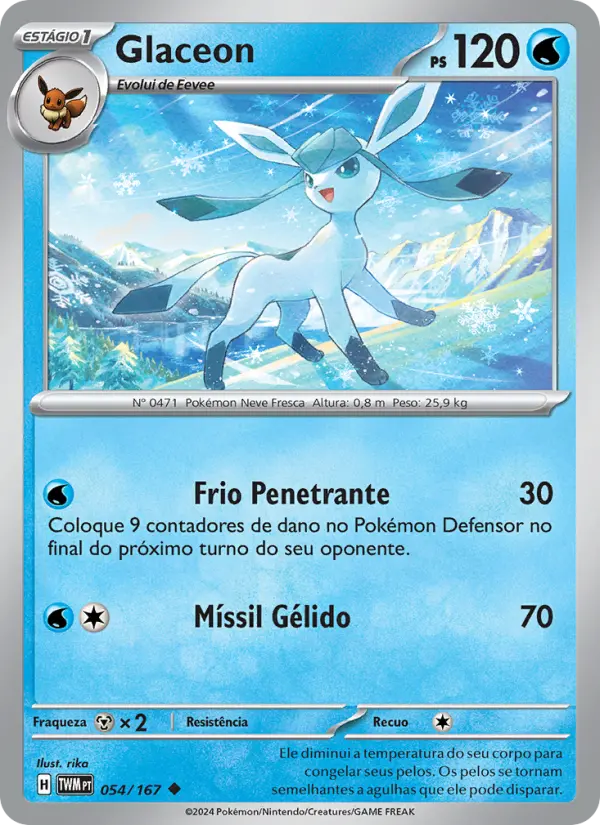Glaceon — Máscaras do Crepúsculo 054