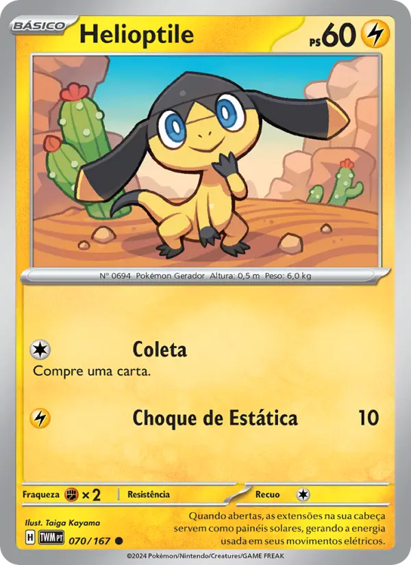 Helioptile — Máscaras do Crepúsculo 070