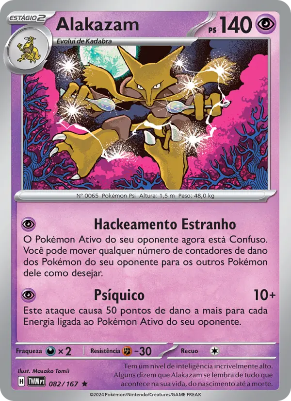 Alakazam — Máscaras do Crepúsculo 082