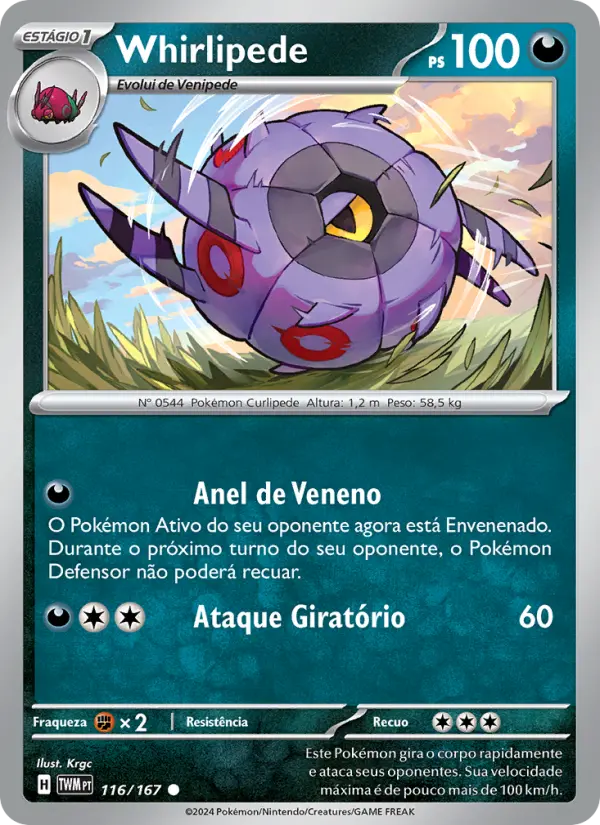 Whirlipede — Máscaras do Crepúsculo 116