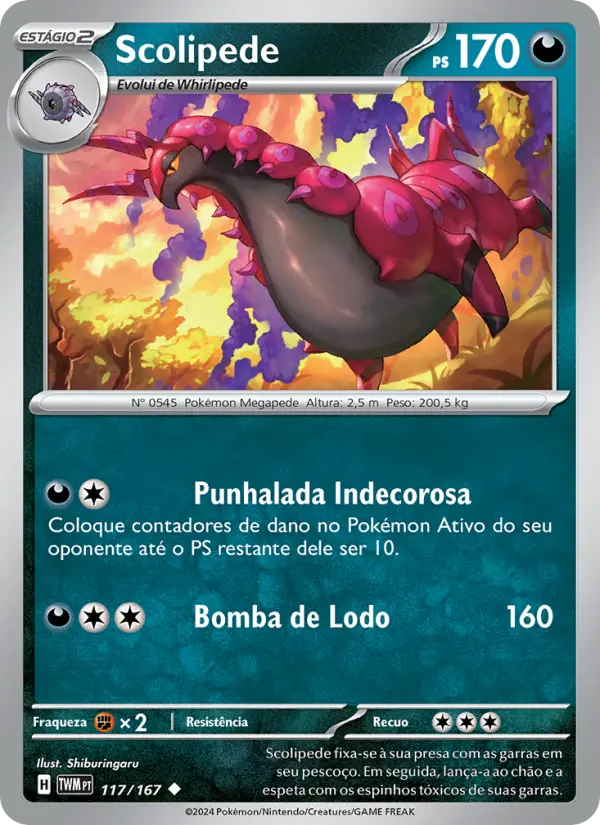 Scolipede — Máscaras do Crepúsculo 117