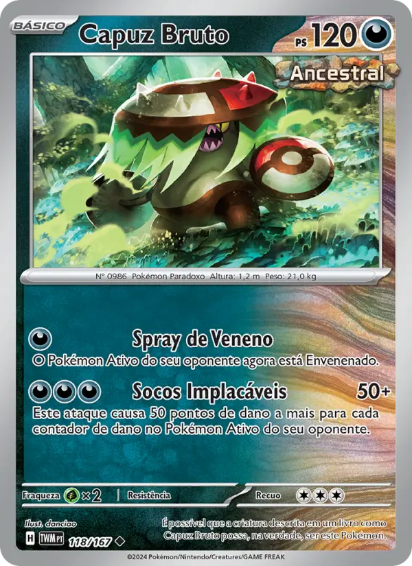 Capuz Bruto — Máscaras do Crepúsculo 118