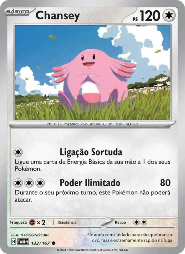 Chansey — Máscaras do Crepúsculo 133
