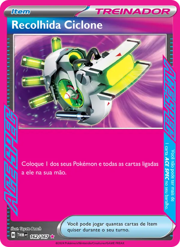 Recolhida Ciclone — Máscaras do Crepúsculo 162