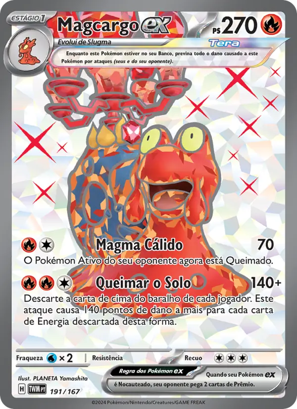 Magcargo ex — Máscaras do Crepúsculo 191