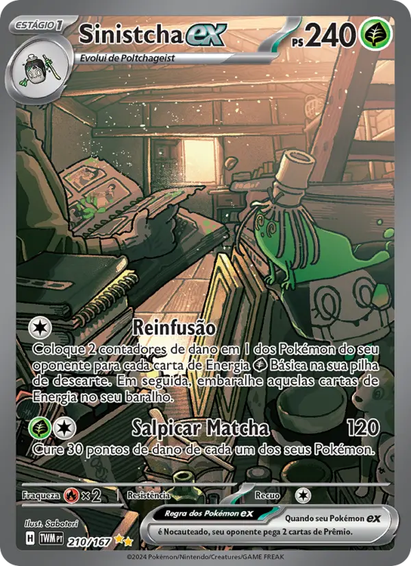 Sinistcha ex — Máscaras do Crepúsculo 210