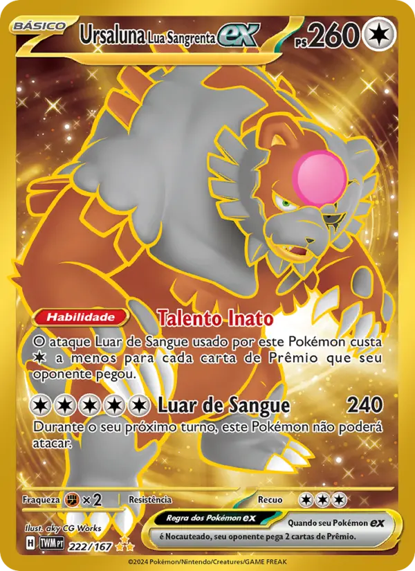 Ursaluna Lua Sangrenta ex — Máscaras do Crepúsculo 222
